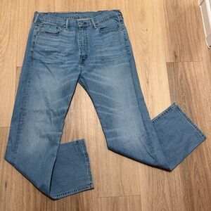 Levi Strauss and Co. Straight Leg Classic Blue Jeans size 38x32